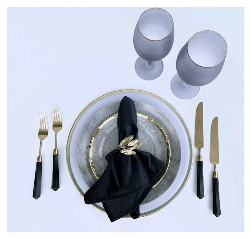 Сервировочная тарелка Лоллипоп Серый дымок матовая