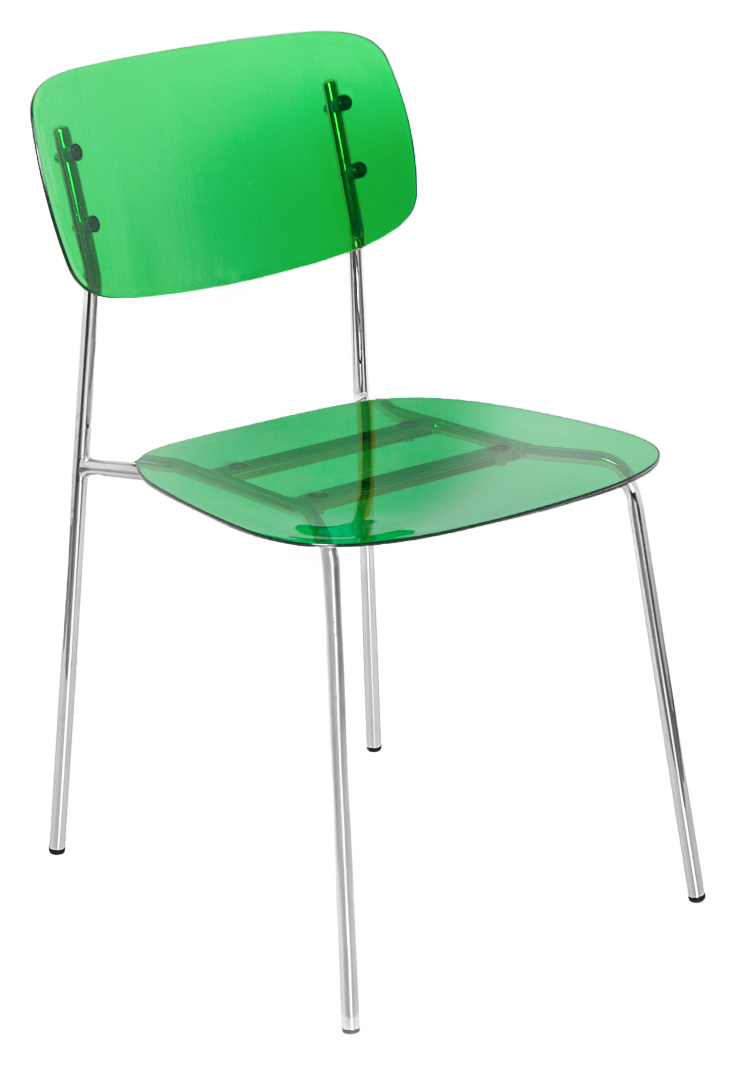 Стул Призм Серебро, Послание в бутылке