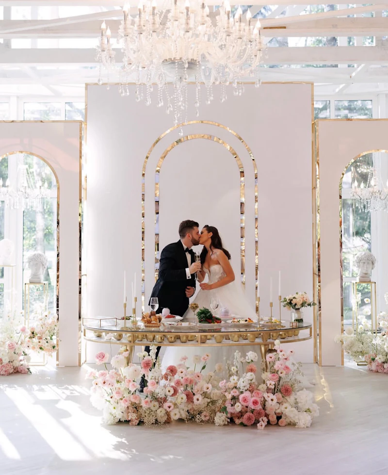 Стол-президиум Аполло Барокко, золото