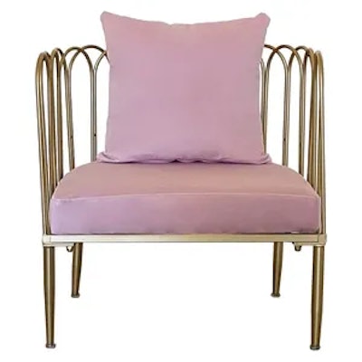 Кресло Сквош Розовая помада - изображение 1