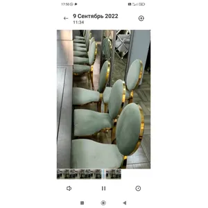 Стул Вашингтон Золото, велюр эвкалипт - Фото 3