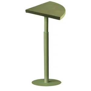 Стол коктейльный Твист Лепесток Фисташковое пралине + мачта (телескопическая нога) - изображение 1