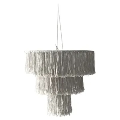 Люстра декоративная макраме, без освещения, Нудлз М