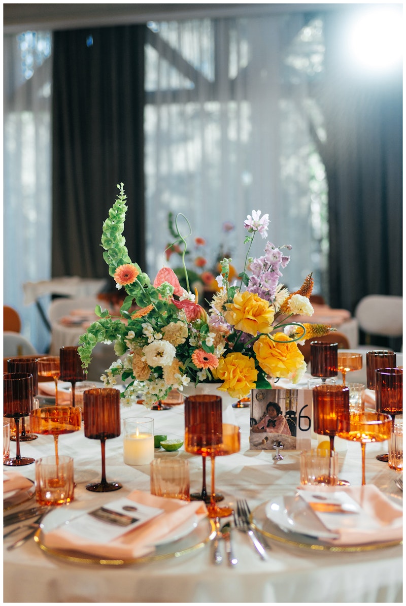 Сет бокалов Сквош Этюд в оранжевом