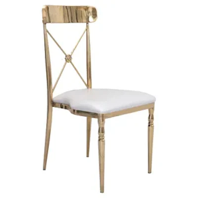 Стул Адлер, велюр, белый