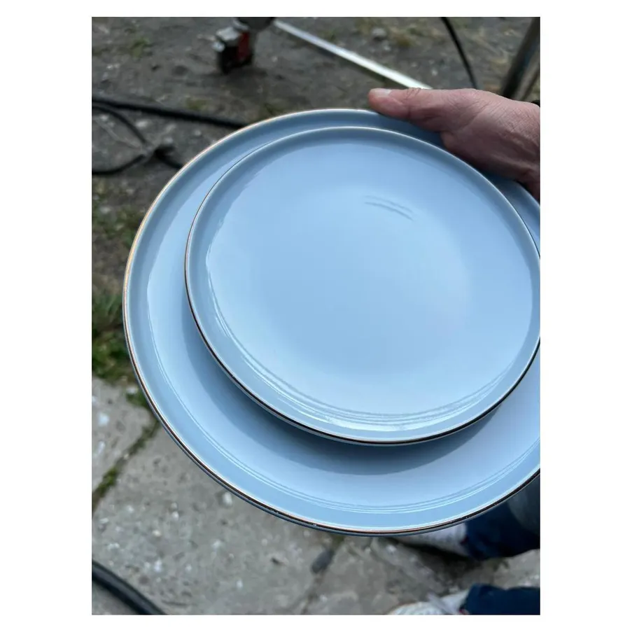 Тарелка ПИНТОН Герсидский Полубой С - Фото миниатюра 5