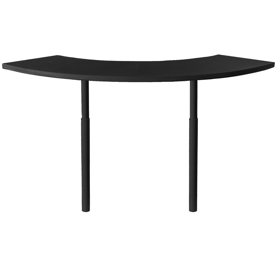 Стол коктейльный Твист Змейка М, Лакричный леденец + Черная ночь (телескопические ноги) - Фото миниатюра 2