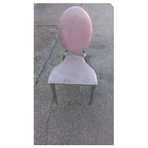 Стул Вашингтон Золото, велюр светло-розовый - Фото 2