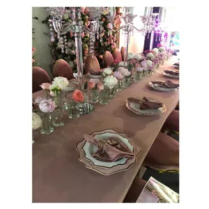 Салфетка велюр, пыльно-розовая - Фото 3