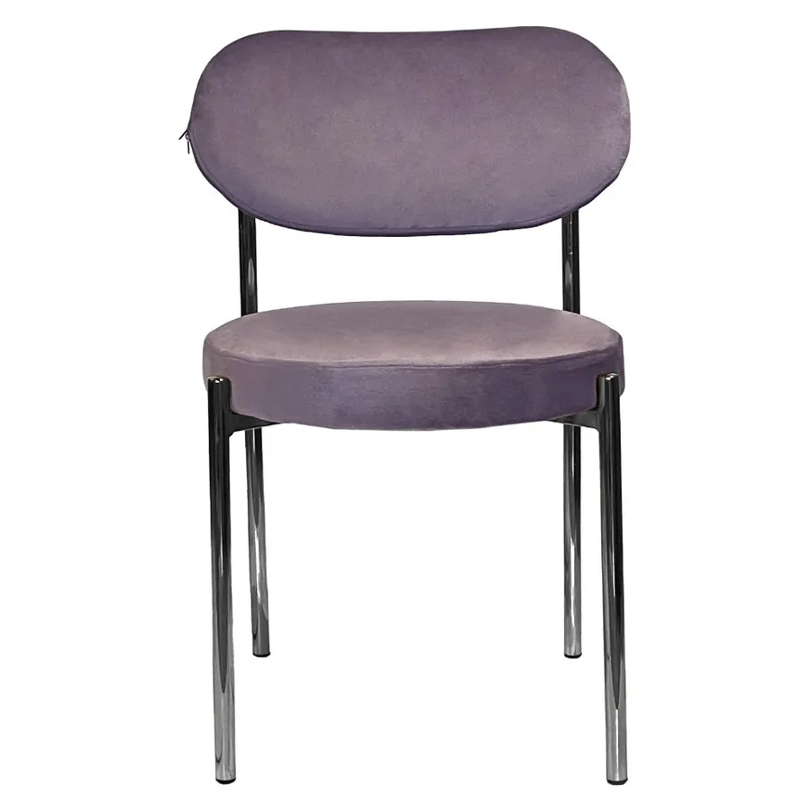 Стул Модерн Серебро, Нежная орхидея - Фото миниатюра 2