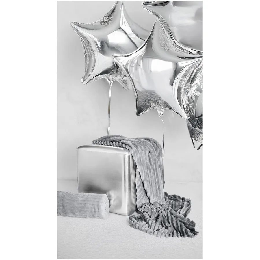 Пуф квадратный Точка, Серебряный Куб - Фото миниатюра 3