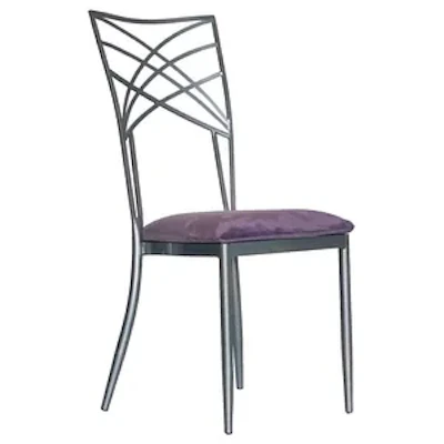 Стул Хамелеон серебро (велюр), сиреневый - изображение 4
