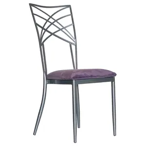 Стул Хамелеон серебро (велюр), сиреневый - Фото 4