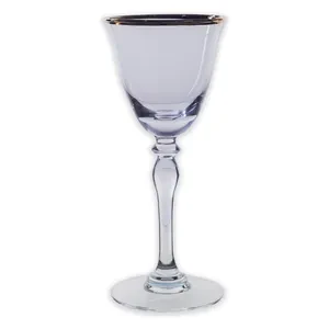 Бокал Хлоэ с золотой каймой, 200 мл - Фото 1