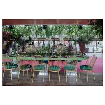 Стул Ле Солей, велюр, изумрудный - изображение 7