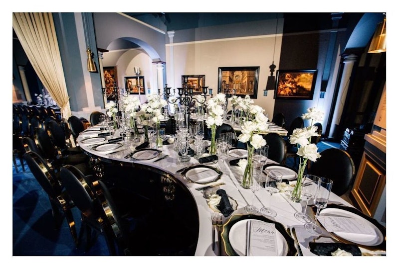 Стол-змейка-90, золотой, столешница белый МДФ, 1 модуль