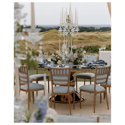 Круглый стол Идол, золотой (зеркальная столешница) - изображение 4