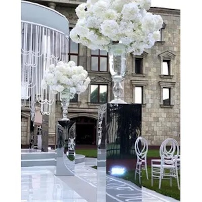 Колонна (зеркальный пластик). 120см - изображение 2