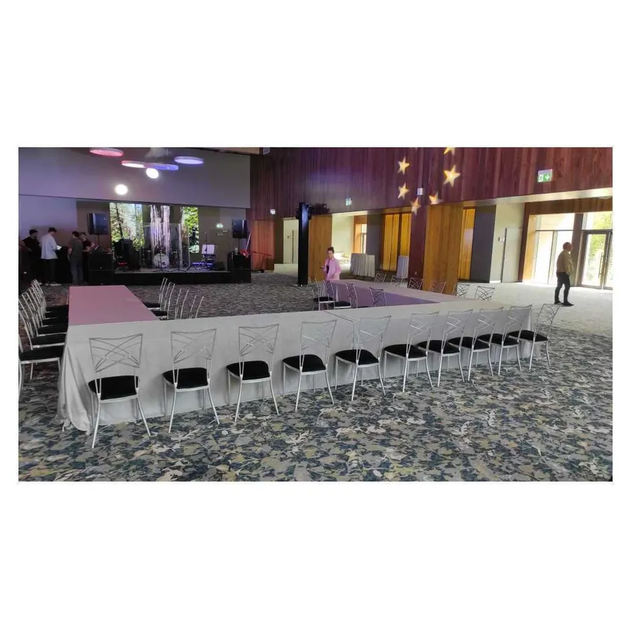 Стул Хамелеон серебро (велюр), черный - Фото миниатюра 6