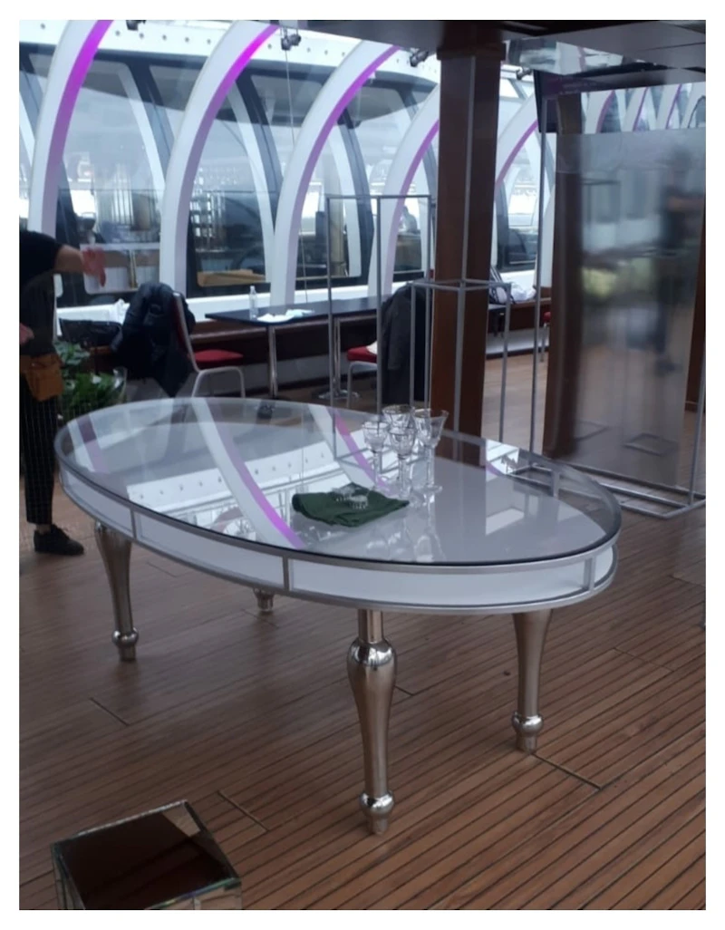 Стол-президиум Аполло Барокко, золото