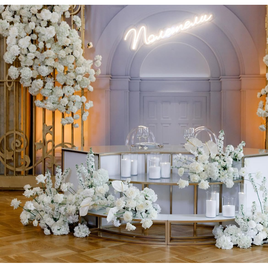 Стол-президиум Наутилус Серпент + Око + Тай с матовым стеклом - Фото миниатюра 7