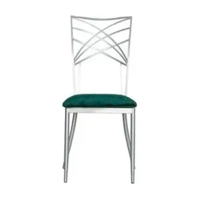 Стул Хамелеон Серебро, велюр изумрудный - изображение 2