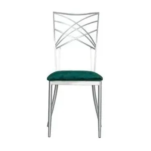 Стул Хамелеон Серебро, велюр изумрудный - Фото 2