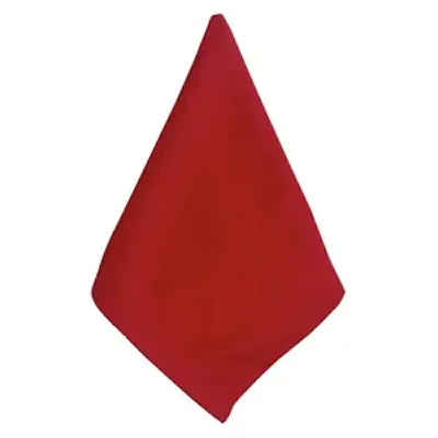 Салфетка велюр, красная Малиново-красный