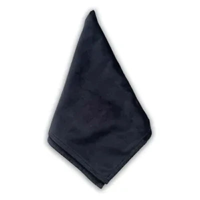 Салфетка велюр, черная