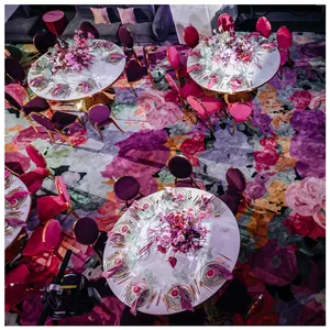 Круглый стол Идол, золотой (белая столешница) - Фото 4