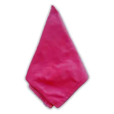 Салфетка велюр, малиновая