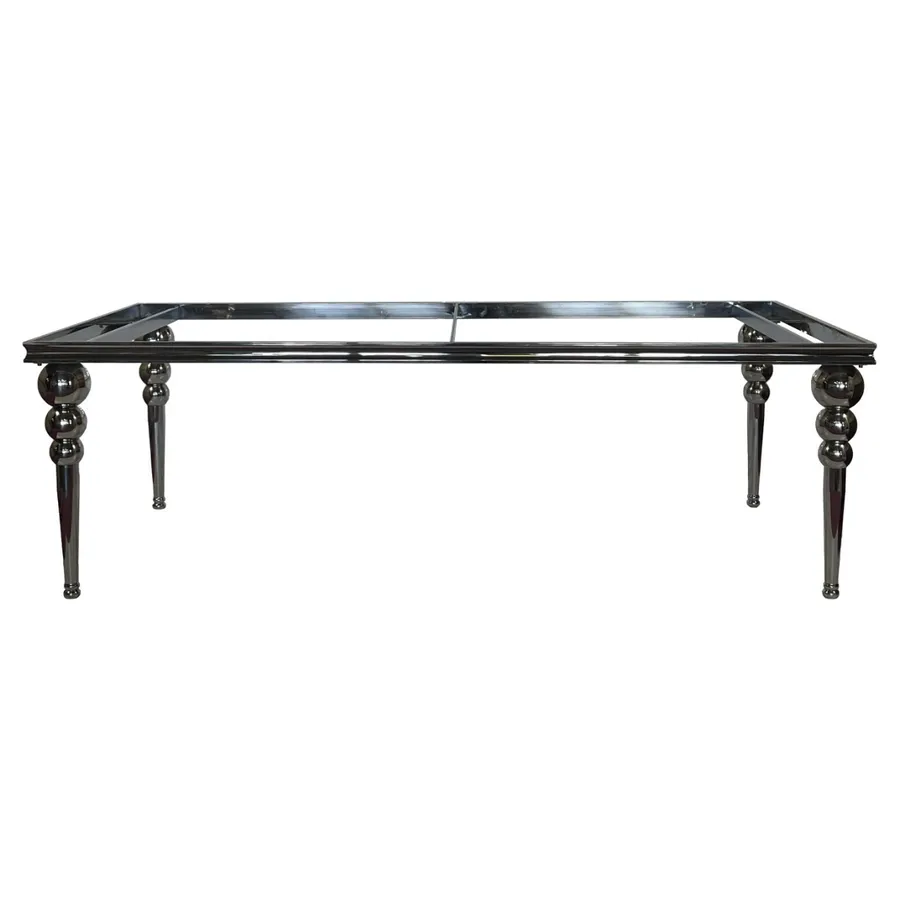 Каркас стола Ректангл-240, серебряный - Фото миниатюра 1