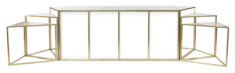 Стол-президиум Наутилус Ректангл + Триплекс с матовым стеклом