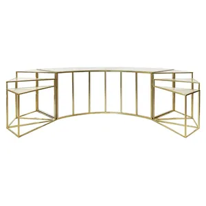 Стол-президиум Наутилус Серпент + Триплекс с матовым стеклом - Фото 3