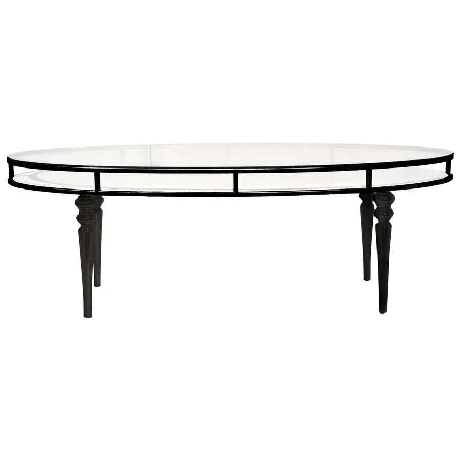 Стол-президиум Аполло Барокко, золото - Фото миниатюра 3