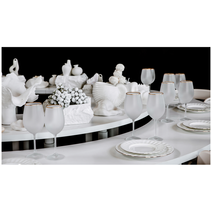 Сет матовых бокалов Лоллипоп Битый Лед - Фото миниатюра 4