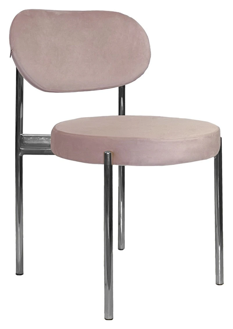 Стул Модерн Серебро, Розовый кварц