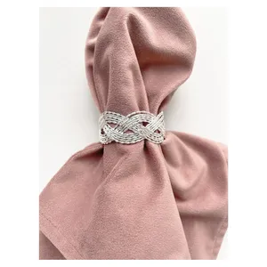 Кольцо для салфетки Кучеряшка Серебро - Фото 3