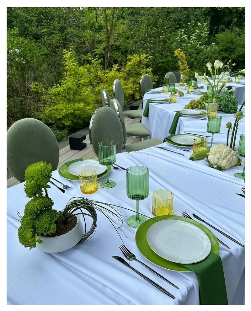 Сет бокалов Сквош Этюд в зеленом