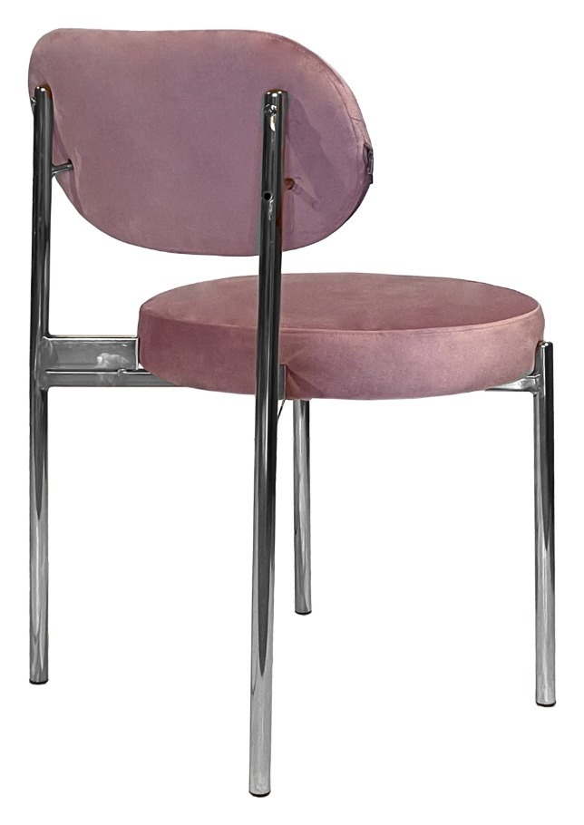 Стул Модерн Серебро, Розовая помада