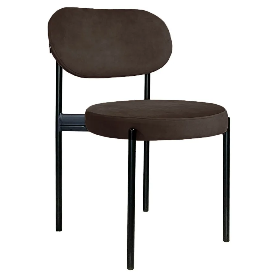 Стул Модерн Черный, Шоко мокка - Фото миниатюра 1