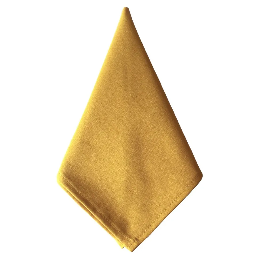 Салфетка из смесового льна, Самовлюбленный нарцисс - Фото миниатюра 1