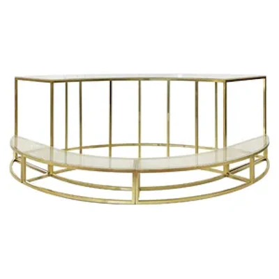 Стол-президиум Наутилус Серпент + Тай с матовым стеклом - изображение 2