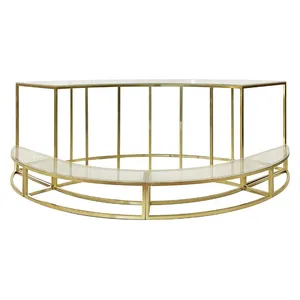 Стол-президиум Наутилус Серпент + Тай с матовым стеклом - Фото 2