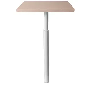 Стол коктейльный Твист Прямоугольный С, Рафаэлло + Кремовый бисквит (телескопические ноги) - Фото 2