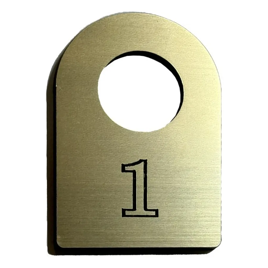 Комплект гардеробных номерков Хэнг ю! - Фото миниатюра 2