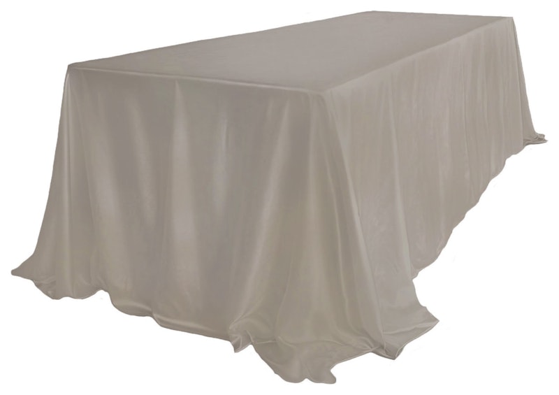 Скатерть велюр, прямоугольная, бежевая