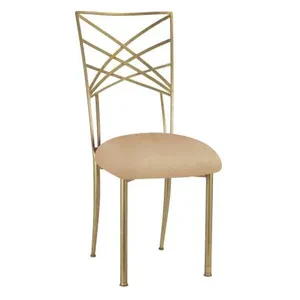 Подушка на стул Хамелеон бежевая велюр