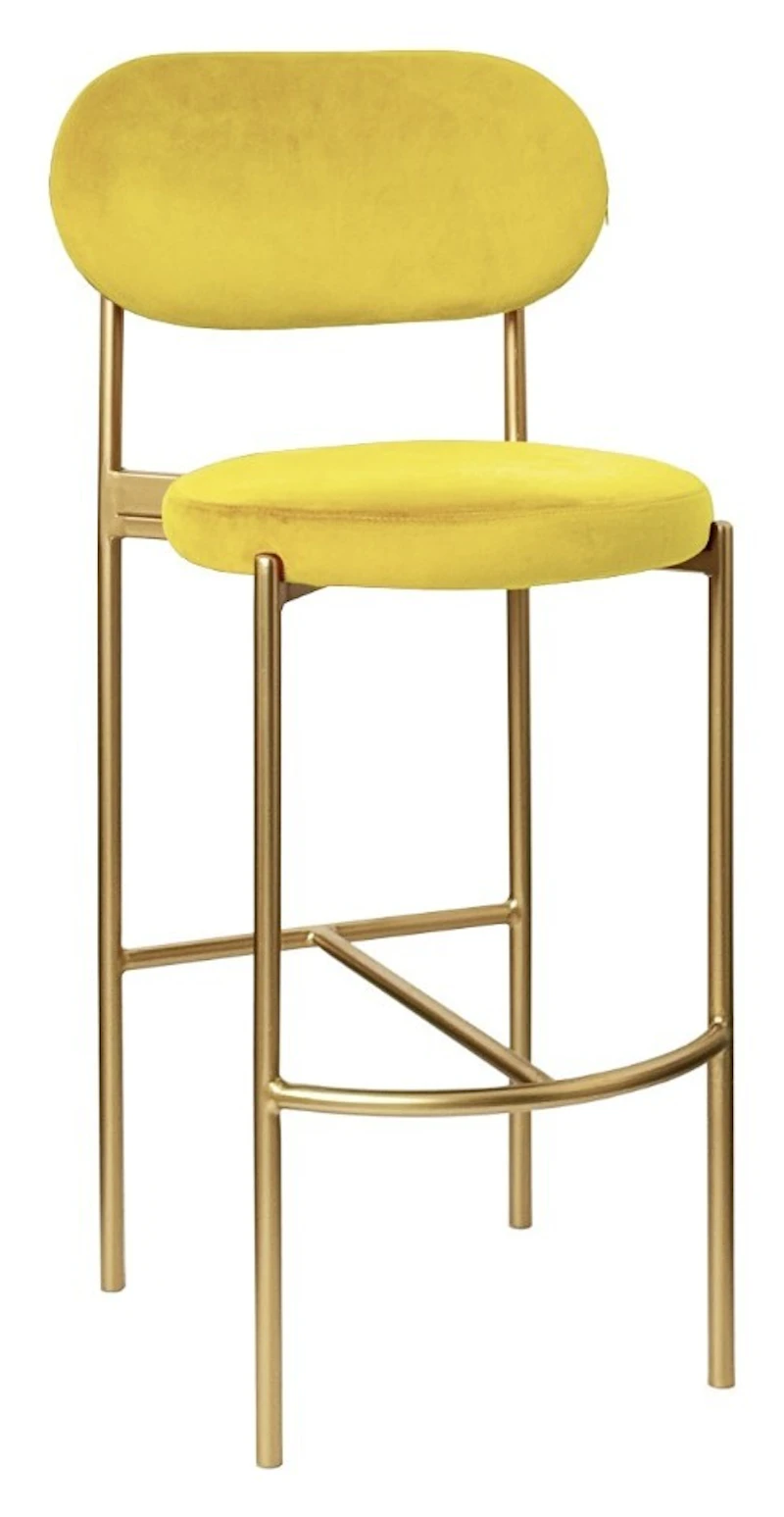 Стул барный Модерн Комфи Желтая субмарина  (любой цвет каркаса)