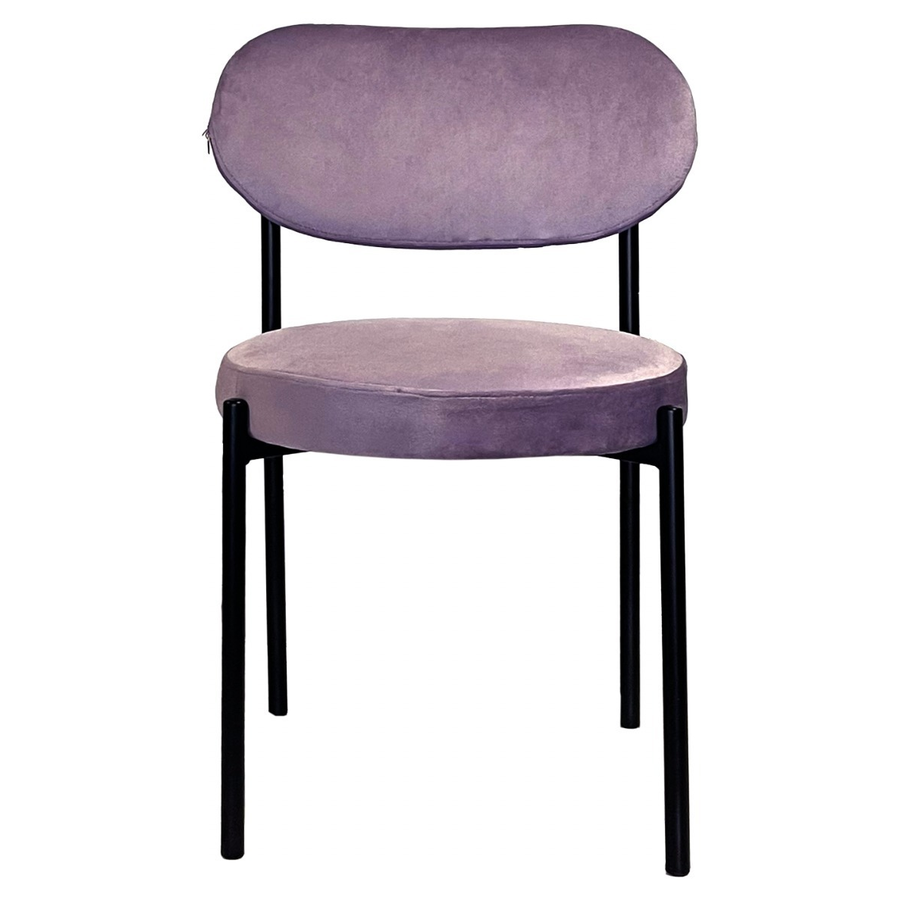 Стул Модерн Черный, Нежная орхидея - Фото миниатюра 2